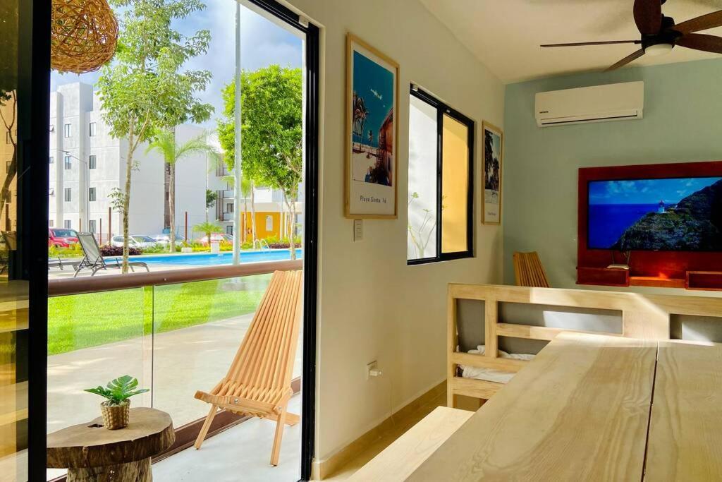 Coquillage B Daire Cancun Dış mekan fotoğraf